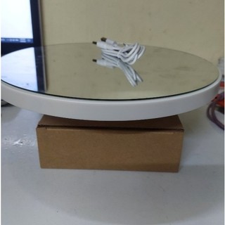  đế xoay điện 20cm 25cm 30cm dùng livestream quay video chụp ảnh sản phẩm 