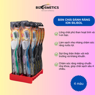 Bàn chải đánh răng silisol với công nghệ phủ ion nano bạc nhập khẩu hàn quốc