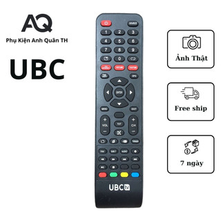 Remote tivi ubc , điều khiển tivi UBC smart hàng mới