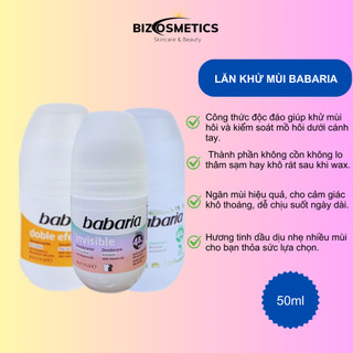 Lăn nách khử mùi Babaria Deo Roll On 70ml