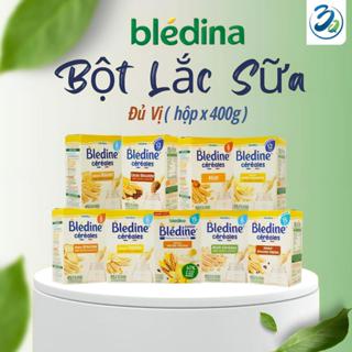 Bột lắc sữa Bledina Pháp -  Hộp  400g - Đủ Vị dành cho bé yêu từ 6m - 15m