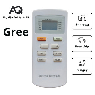 Điều khiển điều hòa GREE┃Remote máy lạnh GREE - Hàng tốt
