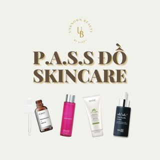 Pass Thanh lý đồ skincare mỹ phẩm Harry Review | Unknown Beauty
