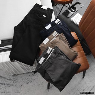 Quần Kaki Dài Nam Btm, Form SlimFit, ống côn 15-18cm, cạp thường, Hàng VNXK - KB42