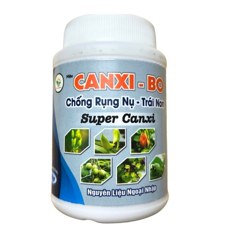 Canxi Bo - Super Canxi Bo chống rụng nụ, chống rụng trái non loại 100gr