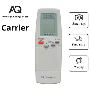 Điều khiển điều hòa Carrier┃Remote máy lạnh Carrier 1 và 2 chiều