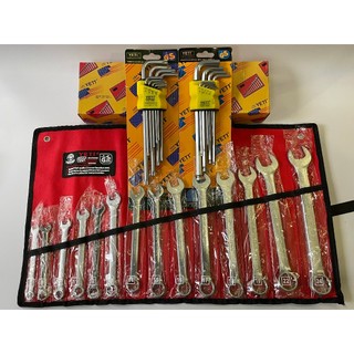 Bộ dụng cụ sửa chữa Yeti 32 món cao cấp vặn ốc đa năng các loại ( Bộ cờ lê Yeti 8-24 + Bộ Lục giác Yeti )
