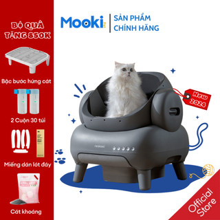 Máy dọn phân mèo tự động Neakasa M1 2024 hỗ trợ mèo kích thước lớn Mooki Pet