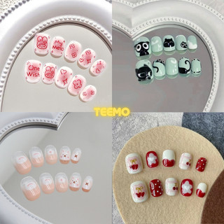 Bộ móng tay giả 24 cái xinh xắn, nail box dài và ngắn thời trang, cá tính (Mã B và K)