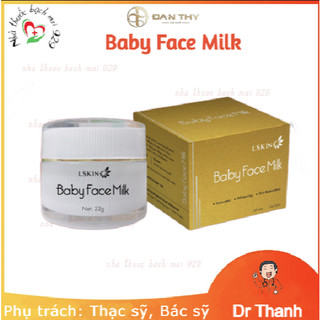 Kem baby face milk cấy trắng mặt Đan thy