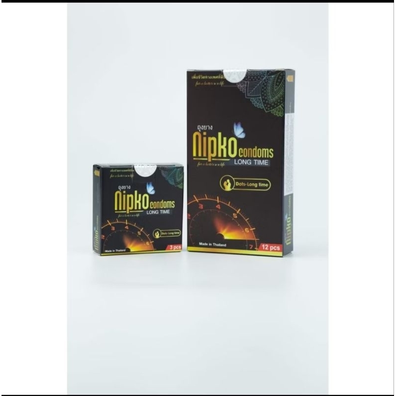 Bao cao su cao cấp nhập khẩu chính hãng Nipko chất liệu cao su tự nhiên siêu mỏng,trơn,gân gai cho cuộc yêu thăng hoa