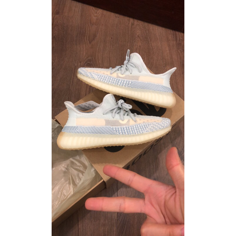 giày sneaker yeezyboost 350v2 cloud whiteFW304