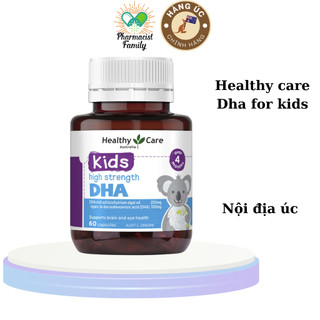 Healthy care DHA For Kid [Úc] - DHA Cho Bé - 60 Viên