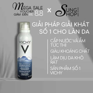 Xịt khoáng Vichy cấp ẩm bảo vệ làm dịu da hiệu quả