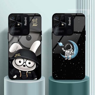 Ốp Lưng XIAOMI REDMI 10C Lưng kính cường lực Sang Trọng, Sáng Bóng