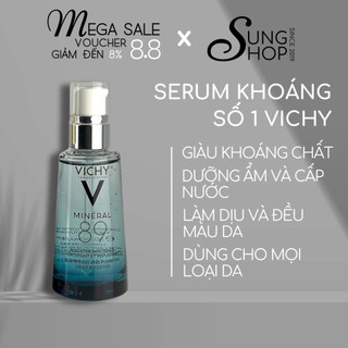 [PHÁP] Dưỡng chất Vichy Mineral 89 serum Vichy mineral 89