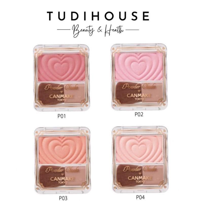 phấn má hồng Canmake Powder Cheek 2024