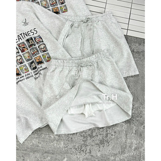Set Váy Cotton Hình Mickey Kiều Trang Basic