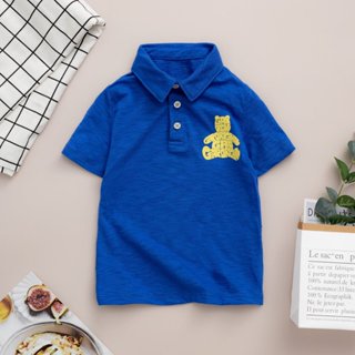 Áo Thun Có Cổ Cho Bé, Áo thun Polo Bé Trai size 10kg - 50kg tay ngắn chất vải cotton xược mềm mịn co giãn thoáng mát 10M