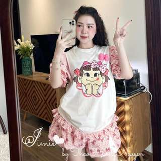 Sét đũi nơ bèo hinh quần phồng hót LD994