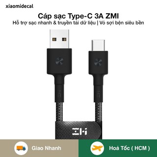 Cáp sạc Type-C 3A 1m ZMI bọc sợi Kevlar siêu bền