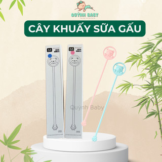 Cây khuấy sữa hình gấu cho bé