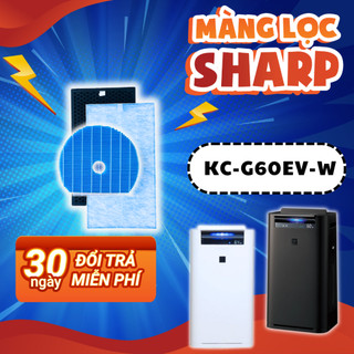 Màng lọc không khí sharp KC-G60EV-W. Lõi lọc cho máy lọc không khí Sharp