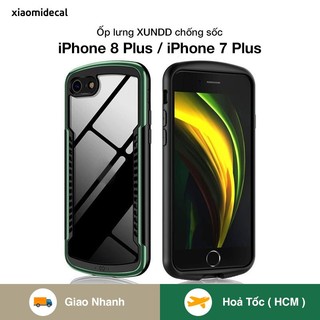 Ốp lưng XUNDD iPhone 8 Plus / 7 Plus viền TPU chống sốc, cạnh màu