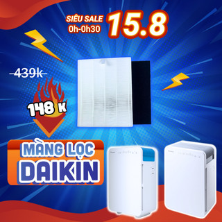 Màng lọc không khí daikin mc30vvm-a, daikin mc30uvm6. màng lọc hepa, màng lọc than hoạt tính daikin