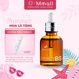 Serum B5 Goodndoc tinh chất Hydra B5 dưỡng trắng da phục hồi dưỡng ẩm cùng Serum Vitamin C 30ml