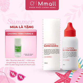 Dung dịch ngừa mụn AHA BHA GoodnDoc AC Control Blemish Source Hàn Quốc - Mmall nhập khẩu chính hãng