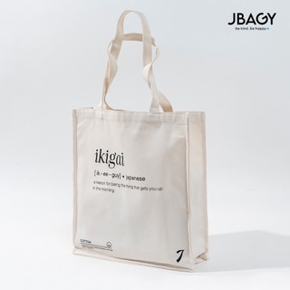 Túi tote canvas unisex tư tưởng ikigai nhật bản - thương hiệu jbagy