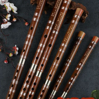 Sáo Dizi Mutong 810 Nâu, sáo trúc Trung Hoa chuẩn âm | Sáo trúc Cao Định