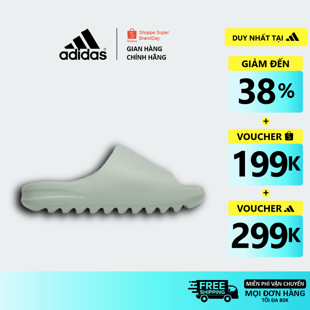 [ CHÍNH HÃNG ] Dép Adidas Slide 'Salt' ID5480, Dép Cao Su Đi Biển ❤ Adidas Official ❤