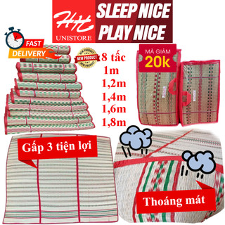 Chiếu ngủ Gấp Gọn Tiện Lợi Cây Uzu nằm mát giải nhiệt và điều hòa / chiếu ngủ văn phòng Hy&Han Unistore