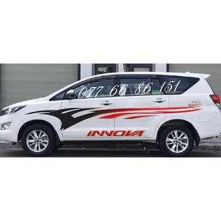 Tem Dán Sườn Xe Innova Mẫu Mới