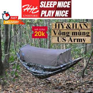 Võng mùng  xếp gọn chống muỗi siêu gọn nhẹ dùng cho đi phượt Hy&Han Unistore
