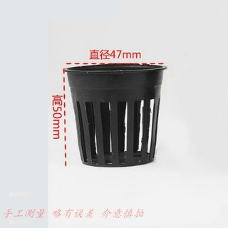  Cốc nhựa trồng cây thủy sinh 100 cái- rọ nhựa ươm cây - trồng rau thủy canh 