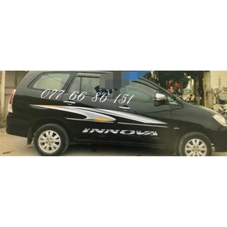 Tem Dán Sườn Xe Innova. Tem Dán Sườn xe Innova