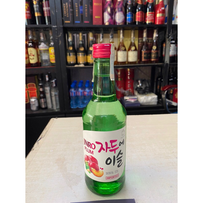 Soju Hàn Quốc JINRO Plum 13% 360ml-Vị Mận