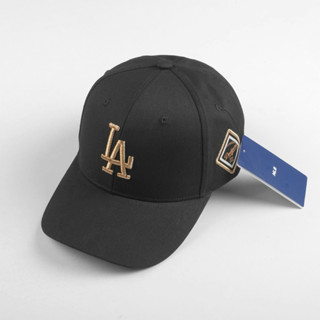 Mũ Nón Lưỡi Trai MLB Meowist chất liệu vải Kaki Black 2 LA, nón thể thao, thời trang, phong cách