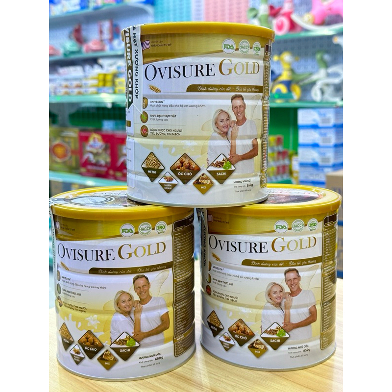 Sữa Hạt Ovisure Gold 650g