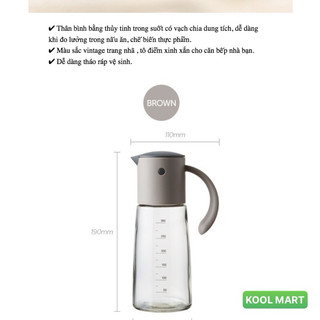 BÌNH ĐỰNG DẦU NẮP MỞ TỰ ĐỘNG LOCK&LOCK-LLG706