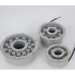 Đèn Led âm nước 18w ( bánh xe ) 24VAC ĐỔI MÀU