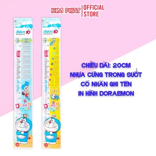 Thước kẻ nhựa 20cm thiên long sr-011/do
