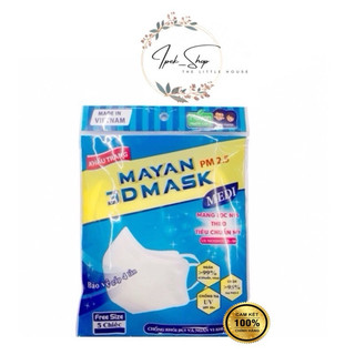 Khẩu trang 3D MAYAN người lớn 5 chiếc/ túi - Ipek_Shop