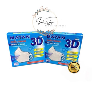 Khẩu trang MAYAN 3D NGƯỜI LỚN hộp 10 chiếc - Ipek_Shop