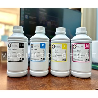 Bộ 4 Chai Mực nạp, mực bơm máy in phun Ca.non/ HP (mực đổ) Bulk ink (1 chai/ 1 lit)