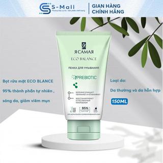 Sữa rửa mặt YA SAMAYA Eco balance 95% tự nhiên sáng da, giảm viêm mụn tuýp 150ml