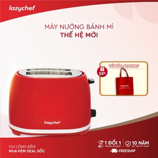 Máy Nướng Bánh Mì Đa Năng Thế Hệ Mới Lazychef - Nướng, Hâm Nóng Bánh Mì Sandwich Hàng Chính Hãng